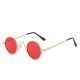 New retro metal polarized sunglasses, personalized street style UV protection sunglasses, men's toad driving sunglasses