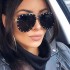New fashionable diamond-shaped metal sunglasses for women, high-end, small-frame sunglasses, trendy, cross-border sunglasses, the same as those worn by influencers