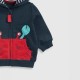 Boys' sweatshirt jackets, new autumn and winter styles, European and American children's casual hooded zippered cardigans