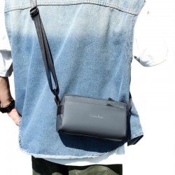 New men's chessboard pattern men's single shoulder bag, casual travel trendy crossbody bag, urban street casual men's bag
