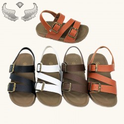 Factory Wholesale In-Stock Fashionable Soft-Sole Birkenstock Sandals for Boys and Girls