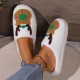 New linen-feel-like EVA cross-soled, simple, casual, and comfortable suede slippers for women, DIY matching