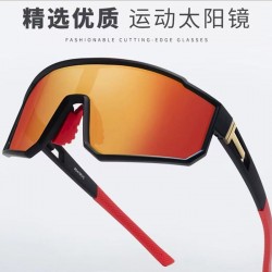 New cross-border men's polarized sunglasses, driving glasses with UV protection, retro square-framed sunglasses for men
