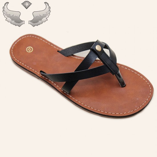 Angele Wholesale Shoes: Women's Fashionable Flat Non-Slip Slippers: New Style, Fashionable, Rhinestone-Encrusted, Crafted Shoes