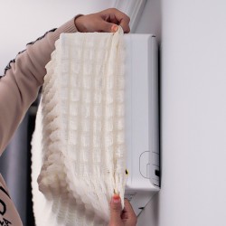 Factory-direct household high-elastic waffle foam cotton wall-mounted Gree and Midea air conditioner, all-inclusive universal dust cover