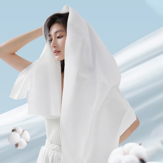 Thickened disposable bath towels, individually wrapped for business trips, thickened and enlarged adult wet and dry bath towels