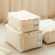Tianshan cotton and linen compartmentalized storage box, household underwear drawer-style storage box, foldable clothes and pants storage box Storage Basket