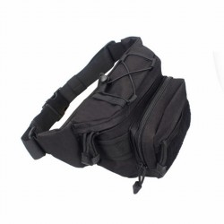 Outdoor triangular waist bag tactical zero wallet military enthusiast tactical hook running portable EDC tool storage handheld bag (RANDOM COLOR)