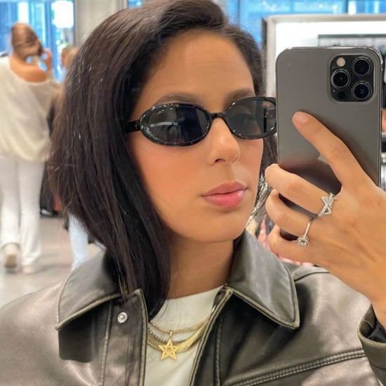 New men's metal polarized sunglasses, high Ultra-light night vision driving glasses, cross-border fashionable square-frame sunglasses.