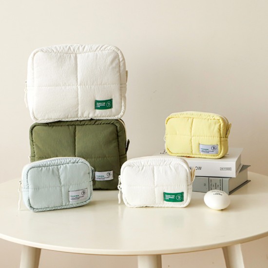 Essential travel nylon waterproof cosmetic handbag, sundry travel storage bag, toiletries luggage storage bag