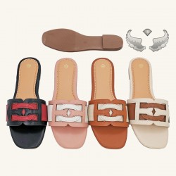 Women's flip-flop sandals, outdoor wear, Roman shoes, flat craft shoes, Factory Women's Sandals