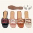 Women's flip-flop sandals, outdoor wear, Roman shoes, flat craft shoes, Factory Women's Sandals