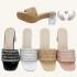 New cross-border foreign trade women's high heels, lightweight outerwear, luxury rhinestone slippers