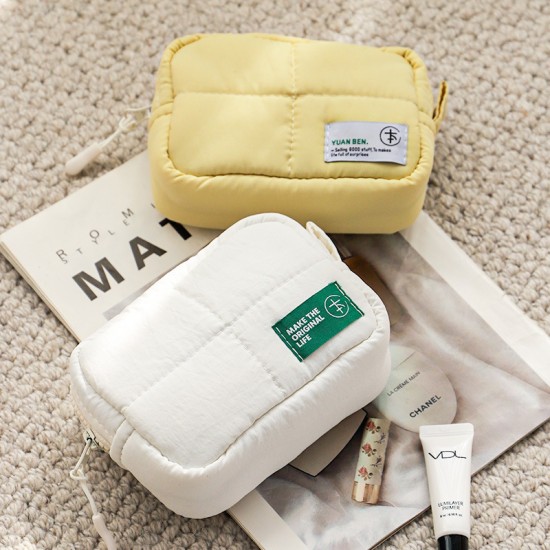 Pure Time Selected Nylon Waterproof Travel Toiletries Storage Bag, Cosmetic Handbag, Luggage Dispensing Bag.