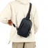 Men's chest bag, handbag, new trendy casual single shoulder bag, travel bag for business commuting, multi-functional backpack for business