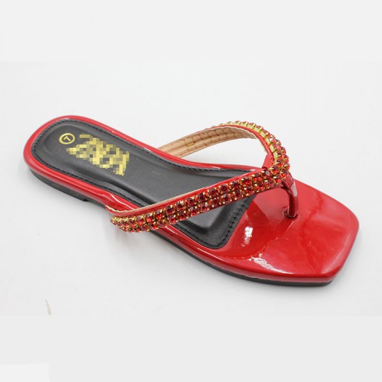 Women's shoes, light luxury pearl rhinestone women's slippers, ready for export