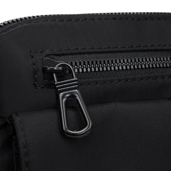 Outdoor sports bag, new trendy men's single shoulder crossbody bag, Korean version, simple and elegant water-resistant casual chest bag