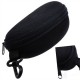 New sunglasses case accessories, glasses EVA Universal, pressure-resistant glasses case with hook and zippered case.