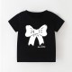 European and American style children's clothing, new summer girls' T-shirts, casual round neck short-sleeved cartoon cat tops