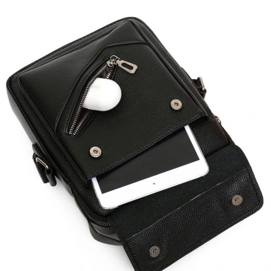 Crossbody backpack, commuting backpack, canvas wear-resistant large-capacity multi-functional storage high school and university schoolbag, travel bag