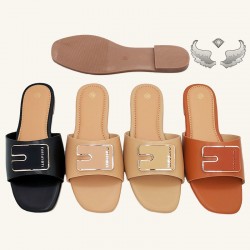 Foreign trade new summer bow-knot flat sandals, wholesale, ladies' slippers.