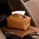 Pure Time Car Tissue Bag, Light Luxury, Wall-Mounted, Simple, Artistic Tissue Bag.