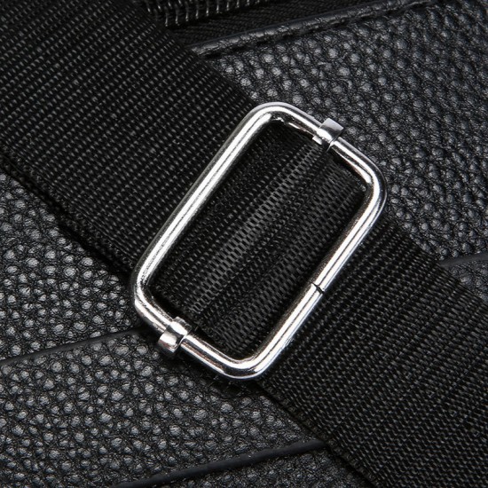 Handbag with grip, new style business men's handbag with password lock, anti-theft soft leather large capacity zero money storage bag