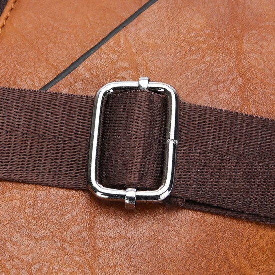 Men's single shoulder bag, outdoor casual mobile phone zero-coin storage handbag, vertical style Korean-style retro business cross-body men's bag