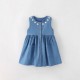 Trendy summer children's clothing, new European and American style short-sleeved children's clothing, girls' T-shirts.