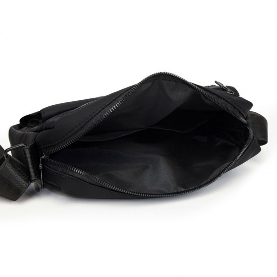 Outdoor sports bag, new trendy men's single shoulder crossbody bag, Korean version, simple and elegant water-resistant casual chest bag