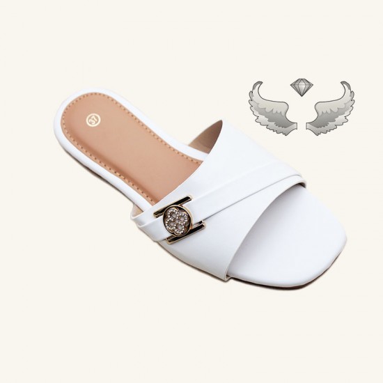 Belize wholesale women's slippers, fashionable and stylish, flat-soled flip-flops, durable and stylish.