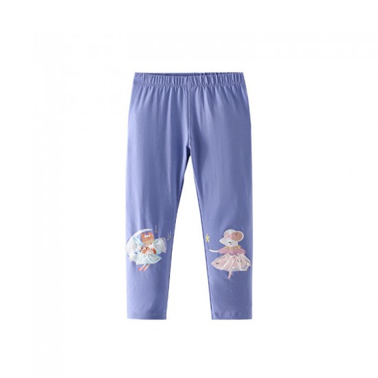 Girls' leggings, new autumn and winter styles, European and American children's elastic-waist pants, stylish children's clothing