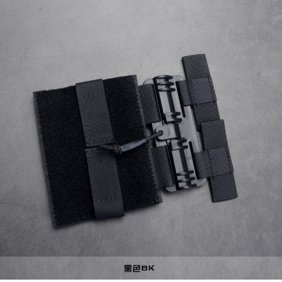 General tactical vest jacket quick-release buckle outdoor military enthusiast jacket CS camouflage uniform wear-resistant training uniform special equipment (RANDOM COLOR)