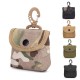 Outdoor camouflage leisure MOLLE system tactical portable small purse, key bag, small bag (RANDOM COLOR)
