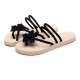 Cross-border Korean-style women's flip-flops with a grass pattern, trendy and lightweight floral print for summer wear