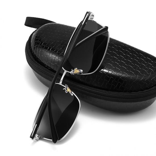 New European and American retro round-framed men's sunglasses, trendy and UV-blocking sunglasses.