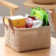 Tianshan cotton and linen wardrobe drawer storage box with compartmentalized clothing and pants storage Small storage baskets for household storage boxes