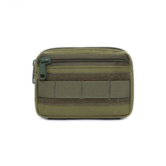 Outdoor sports waist bag sports outdoor tactical camouflage waist bag waterproof multi-functional waist bag outdoor sports should (RANDOM COLOR)