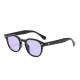 New cross-border fashionable cat-eye sunglasses for women, versatile and stylish sunscreen sunglasses, T-shaped retro large-frame sunglasses.