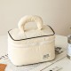 Japanese-style thickened canvas chair hanging bag, sundry storage bag, car wall-mounted snack and small item storage bag.