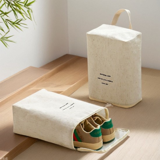 Tianshan cotton and linen storage box with compartments, drawer-style storage box, perfect for wardrobe organization and home storage
