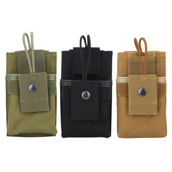 Tactical outdoor waterproof wallet, travel kit, mini coin wallet and slot waterproof EDC bag (RANDOM COLOR)