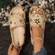 Cool and comfortable summer sandals with star prints, couples' slippers for both home and outdoor use