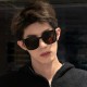 Cool, Korean-style sunglasses for men, slimming, large-faced, UV-blocking, and high-light-blocking sunglasses for women.