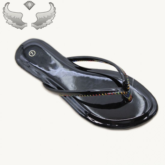 Maldives wholesale foreign trade women's craft shoes, summer flat shoes, non-slip slippers.