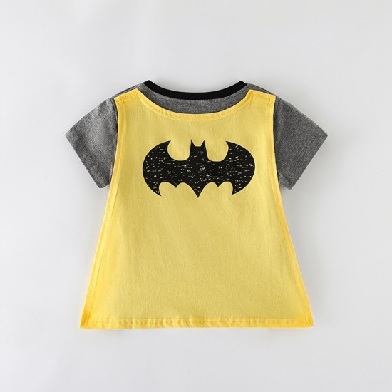 Boys' suits, summer new styles, European and American style two-piece suits, handsome short-sleeved shorts for children