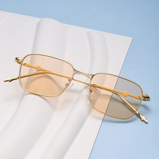 New retro European and American cat-eye sunglasses for women, high-end, round-face slimming glasses, Korean-style, old-fashioned potato sunglasses