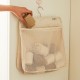 Japanese-Style Thickened Canvas Children's Storage Hanging Bag, Large Capacity, Wall-Mounted, Sundry Jewelry Storage Bag
