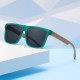 New small round-framed men's retro UV protection sunglasses, fashionable, slimming sunglasses for women without makeup
