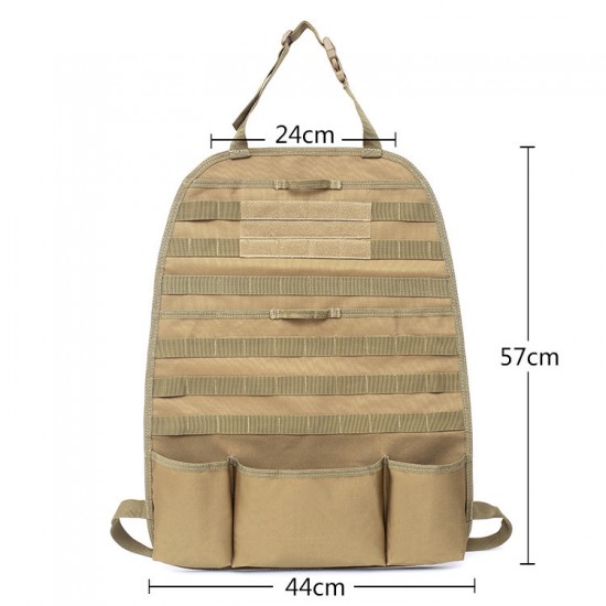 Military enthusiast equipment portable hanging bag, protective emergency bag, motorcycle helmet storage bag, outdoor climbing tactical helmet. (RANDOM COLOR)